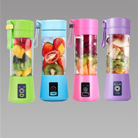 Portable Electric 6 Blade USB Juice Maker (380 ml)