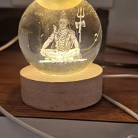 Shiv Crystal LED Lamp