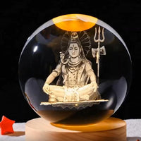 Shiv Crystal LED Lamp